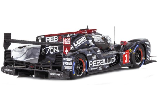 1/43 REBELLION R13 Gibson N°3 Le Mans 2020 REBELLION