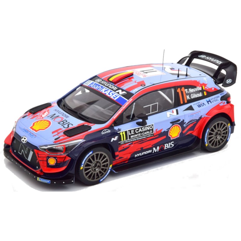 1/18 HYUNDAI I20 N°11 Monte Carlo 2020 HYUNDAI 1/18 HYUNDAI I20 N°11 Monte Carlo 2020 HYUNDAI