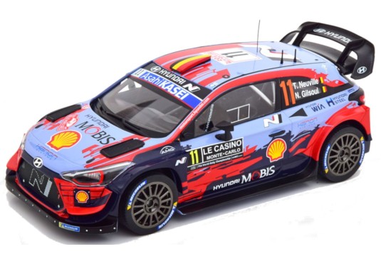 1/18 HYUNDAI I20 N°11 Monte Carlo 2020 HYUNDAI