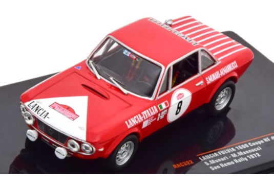 1/43 LANCIA Fulvia 1600 Coupé HF N°8 San Remo 1972 LANCIA