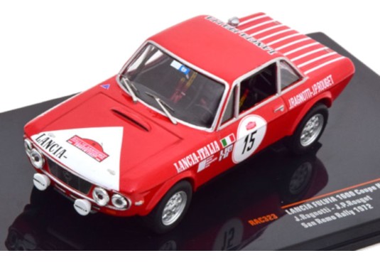 1/43 LANCIA Fulvia 1600 Coupé HF N°15 San Remo 1972 LANCIA