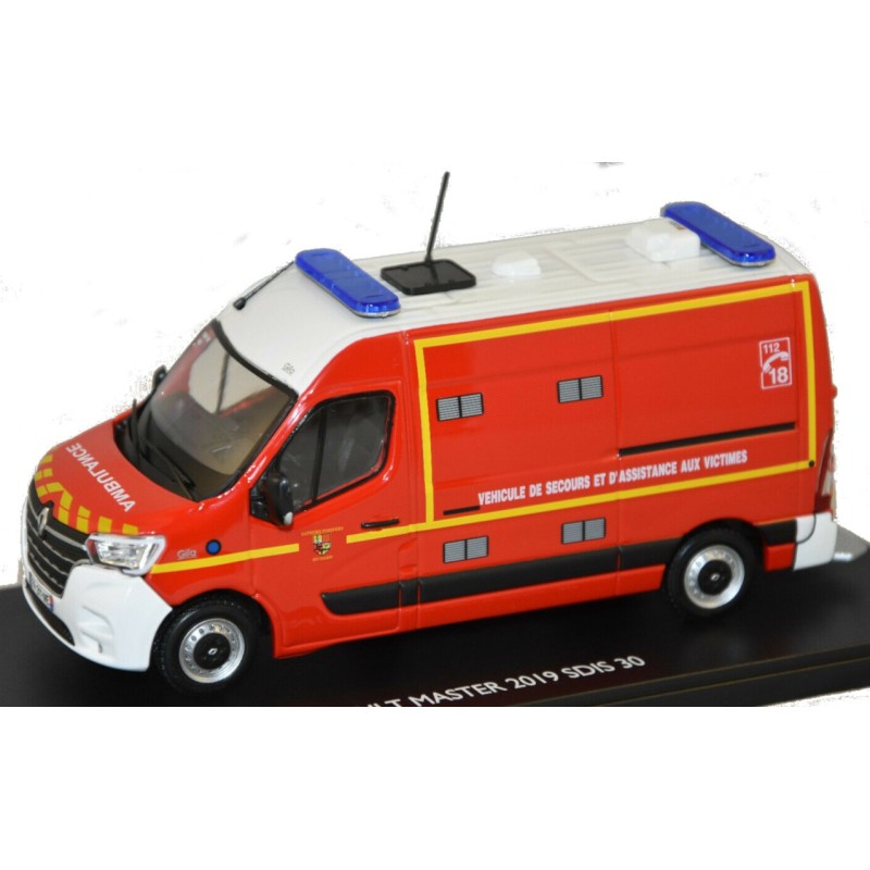 1/43 RENAULT Master VSAV SDIS 30 2019 RENAULT 1/43 RENAULT Master VSAV SDIS 30 2019 RENAULT