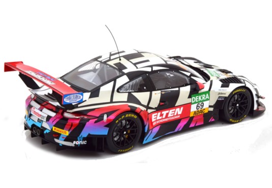 1/18 PORSCHE 991 GT3 R N°69 ADAC GT Masters Nurburgring 2018 PORSCHE