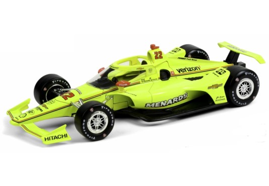 1/18 DALLARA Indycar "Menards" N°22 Team Penske NTT Indycar 2021 DALLARA