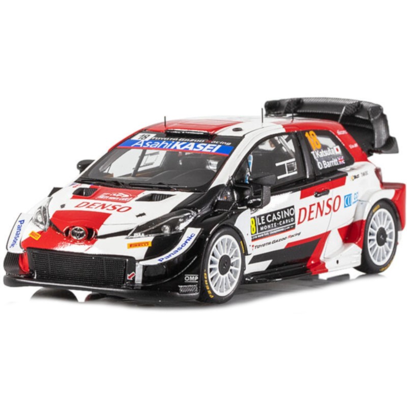 1/43 TOYOTA Yaris WRC N°18 Monte Carlo 2021 TOYOTA 1/43 TOYOTA Yaris WRC N°18 Monte Carlo 2021 TOYOTA