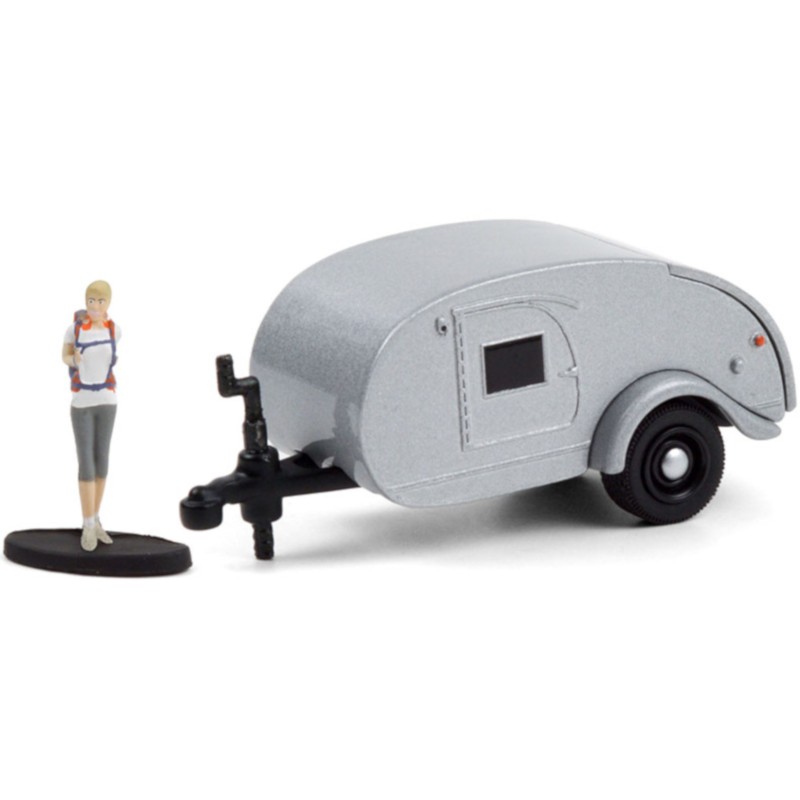 1/64 TEARDROP Trailer + Personnage 1956 DIVERS 1/64 TEARDROP Trailer + Personnage 1956 DIVERS
