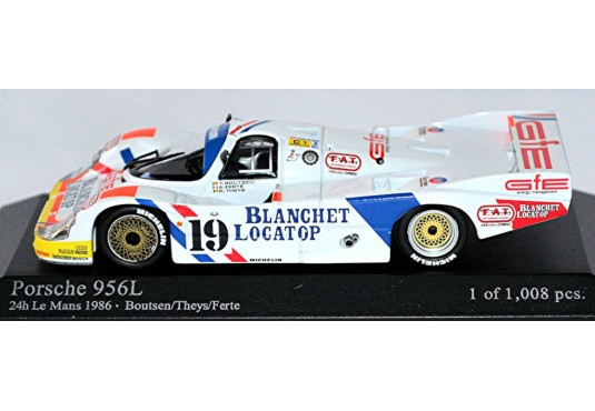 1/43 PORSCHE 956 L N°19 Le Mans 1986 PORSCHE