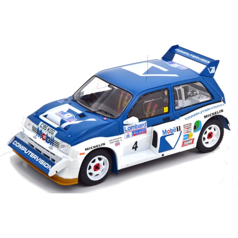 1/18 MG Métro 6R4 N°4 Rallye RAC 1986 MG