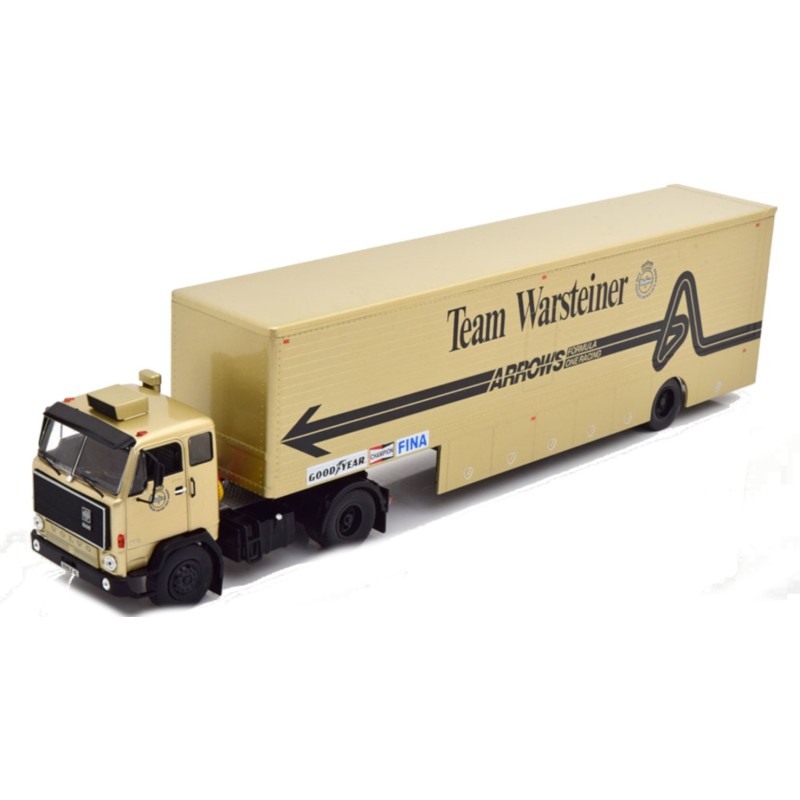 1/43 VOLVO F89 Team WARSTEINER ARROWS 1981 VOLVO 1/43 VOLVO F89 Team WARSTEINER ARROWS 1981 VOLVO
