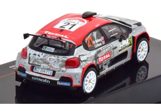 1/43 CITROEN C3 R5 N°21 Rallye Monza 2020 CITROEN