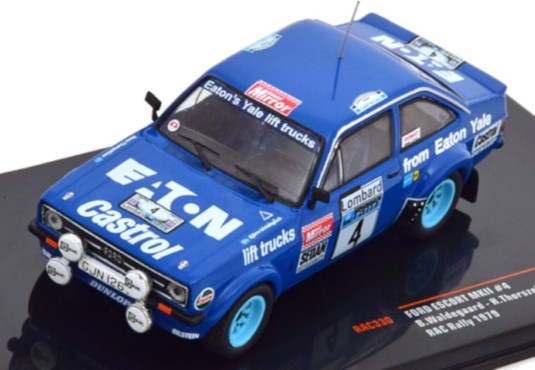 1/43 FORD Escort MKII N°4 Rallye RAC 1979 FORD