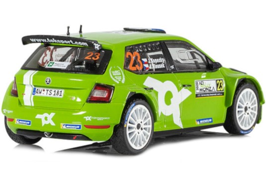 1/43 SKODA Fabia R5 EVO N°23 Rallye Monza 2020 SKODA