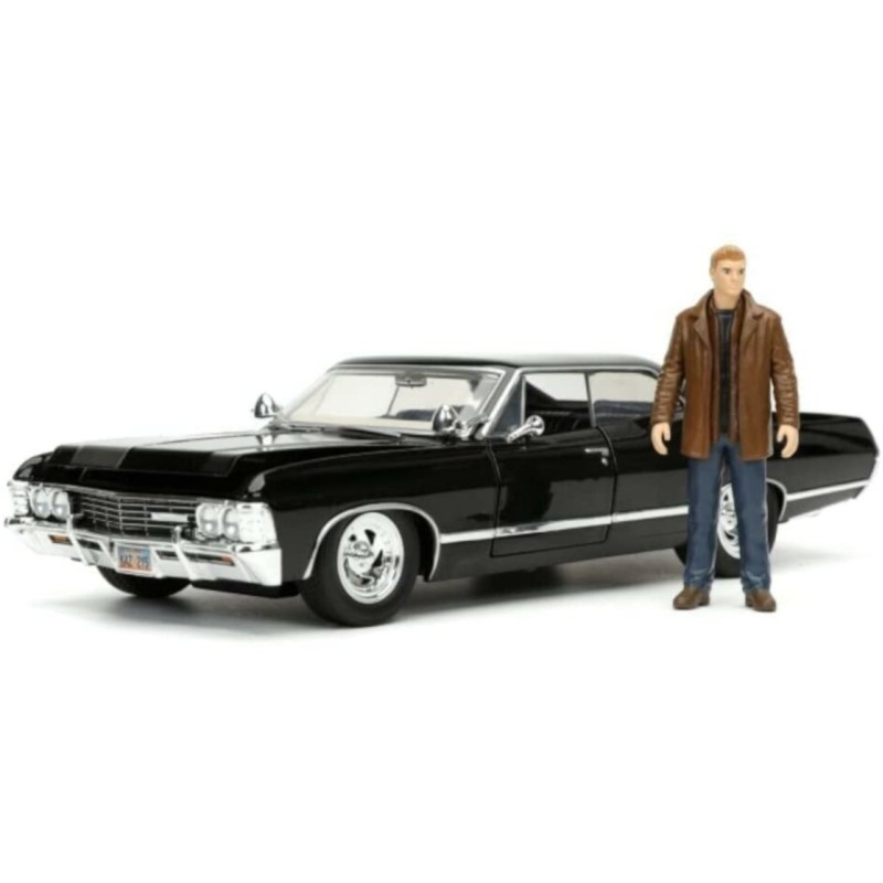 1/24 CHEVROLET Impala "Supernatural" 1967 + Figurine CHEVROLET