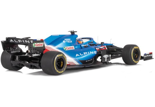 1/18 ALPINE A521 N°14 Grand Prix Bahrain 2021 ALPINE