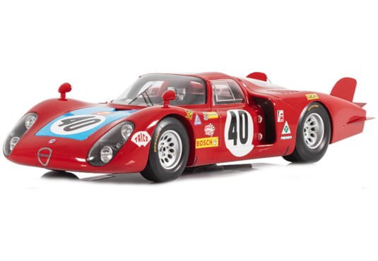 1/18 ALFA 33/2 N°40 Le Mans 1968 ALFA ROMEO