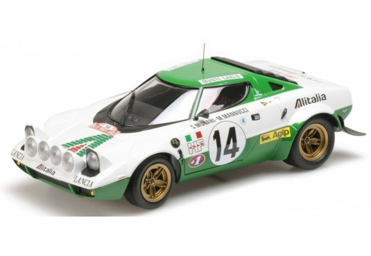 1/18 LANCIA Stratos N°14 Monte Carlo 1975 LANCIA