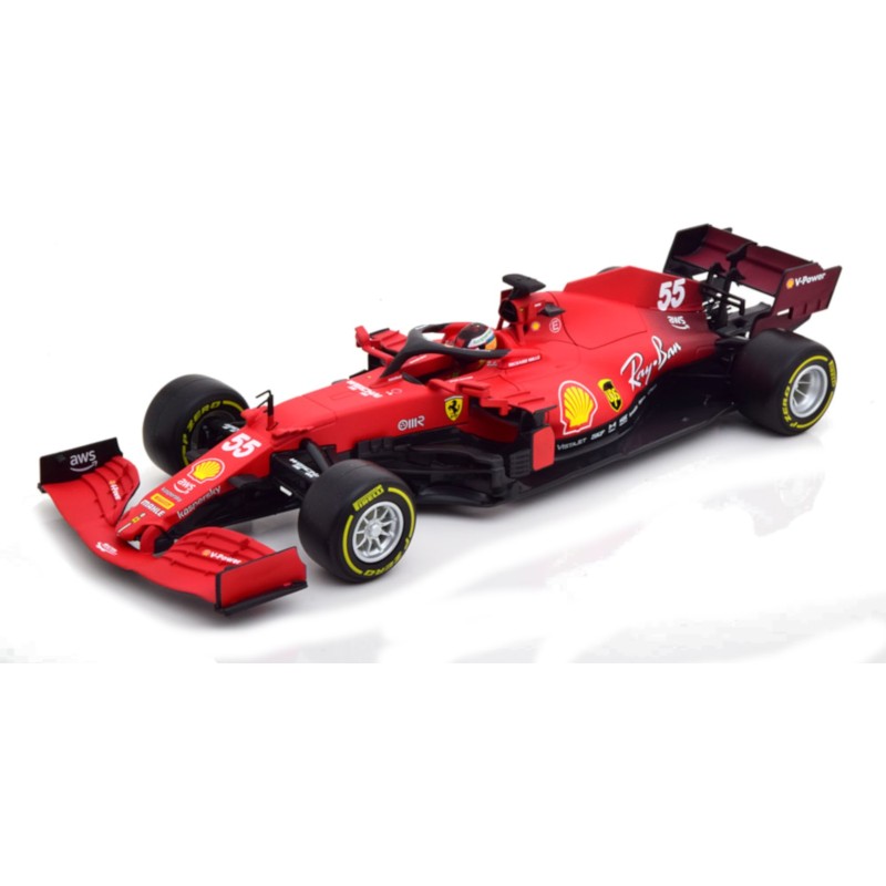 1/18 FERRARI SF21 N°55 F1-2021 Sainz FERRARI 1/18 FERRARI SF21 N°55 F1-2021 Sainz FERRARI