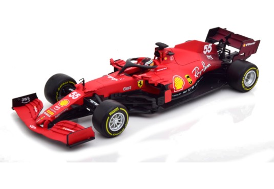 1/18 FERRARI SF21 N°55 F1-2021 Sainz FERRARI