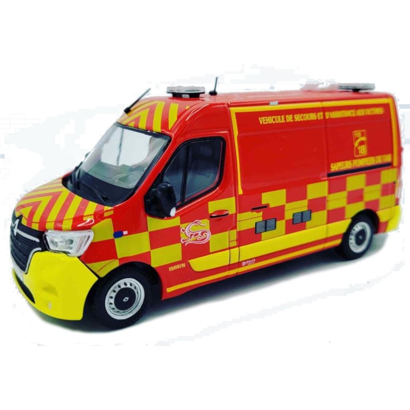 1/43 RENAULT Master VSAV SDIS 83 2019 RENAULT 1/43 RENAULT Master VSAV SDIS 83 2019 RENAULT