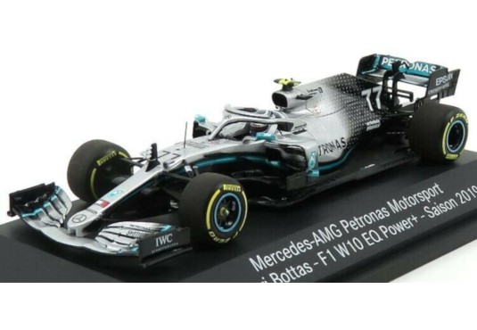 1/43 MERCEDES W10 EQ N°77 F1-2019 MERCEDES