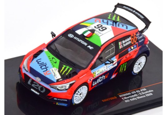 1/43 HYUNDAI i20 R5 N°66 Rallye Monza 2020 HYUNDAI