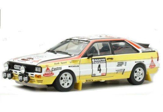 1/18 AUDI Quattro A2 N°4 Rallye New Zealand 1984 AUDI