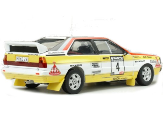 1/18 AUDI Quattro A2 N°4 Rallye New Zealand 1984 AUDI