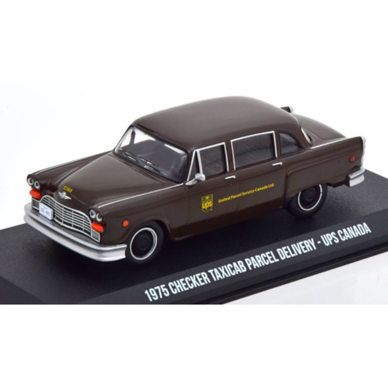 1/43 CHECKER Taxicab "UPS Canada" 1975 CHECKER