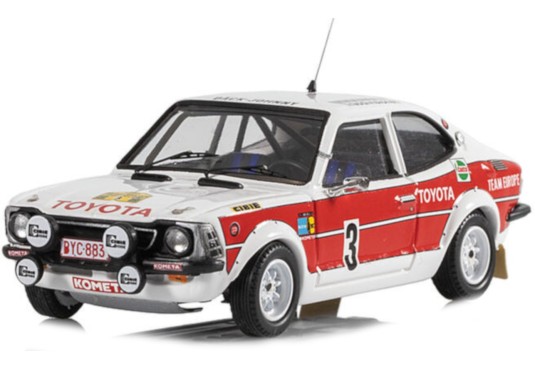 1/43 TOYOTA Corolla Levin N°3 Rallye Suède 1977 TOYOTA