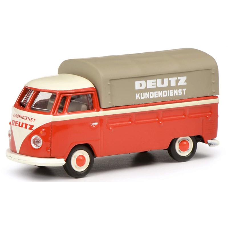 1/87 VOLKSWAGEN Combi T1 Pick up bâché "DEUTZ" VOLKSWAGEN