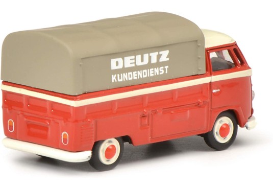 1/87 VOLKSWAGEN Combi T1 Pick up bâché "DEUTZ" VOLKSWAGEN