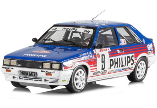 1/43 RENAULT 11 Turbo N°9 Monte Carlo 1987 RENAULT