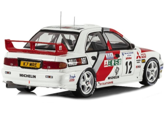 1/43 MITSUBISHI Lancer Evo III N°12 Tour de Corse 1995 MITSUBISHI