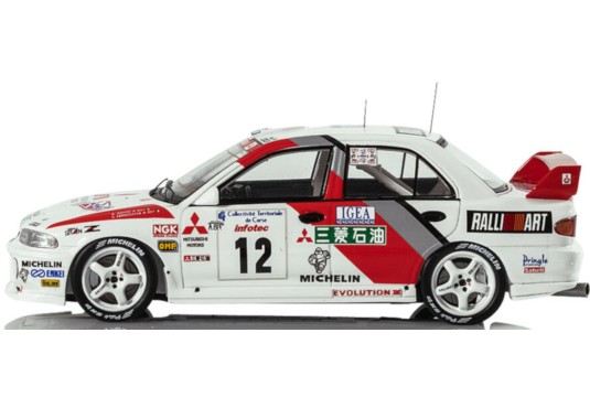 1/43 MITSUBISHI Lancer Evo III N°12 Tour de Corse 1995 MITSUBISHI