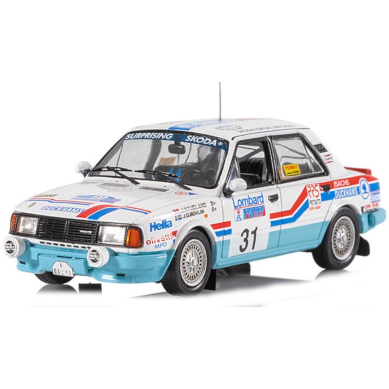 1/43 SKODA 130L N°31 Rallye RAC 1987 SKODA 1/43 SKODA 130L N°31 Rallye RAC 1987 SKODA