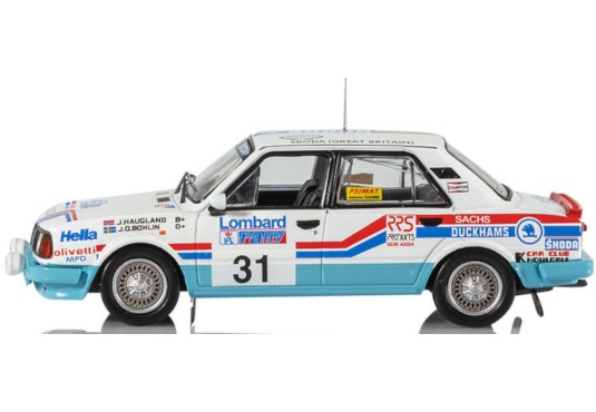 1/43 SKODA 130L N°31 Rallye RAC 1987 SKODA