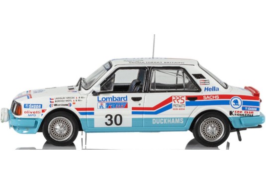 1/43 SKODA 130L N°30 Rallye RAC 1987 SKODA