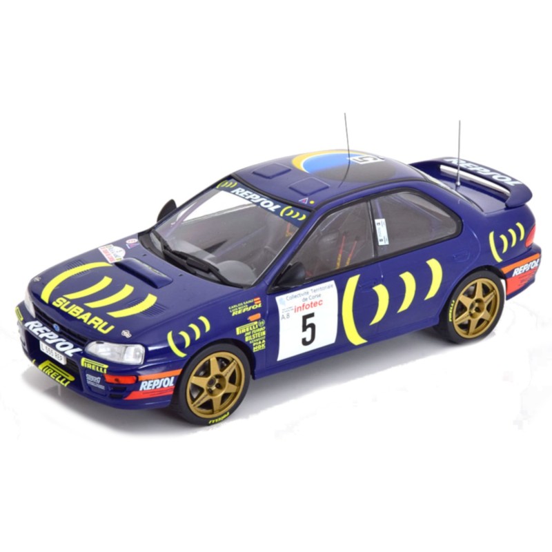 1/18 SUBARU Impreza 555 N°5 Tour de Corse 1995 SUBARU