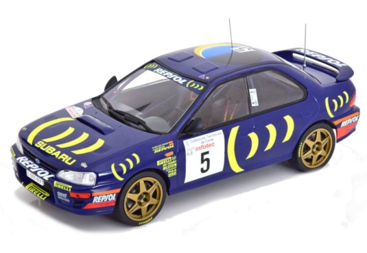 1/18 SUBARU Impreza 555 N°5 Tour de Corse 1995 SUBARU