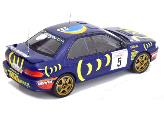 1/18 SUBARU Impreza 555 N°5 Tour de Corse 1995 SUBARU