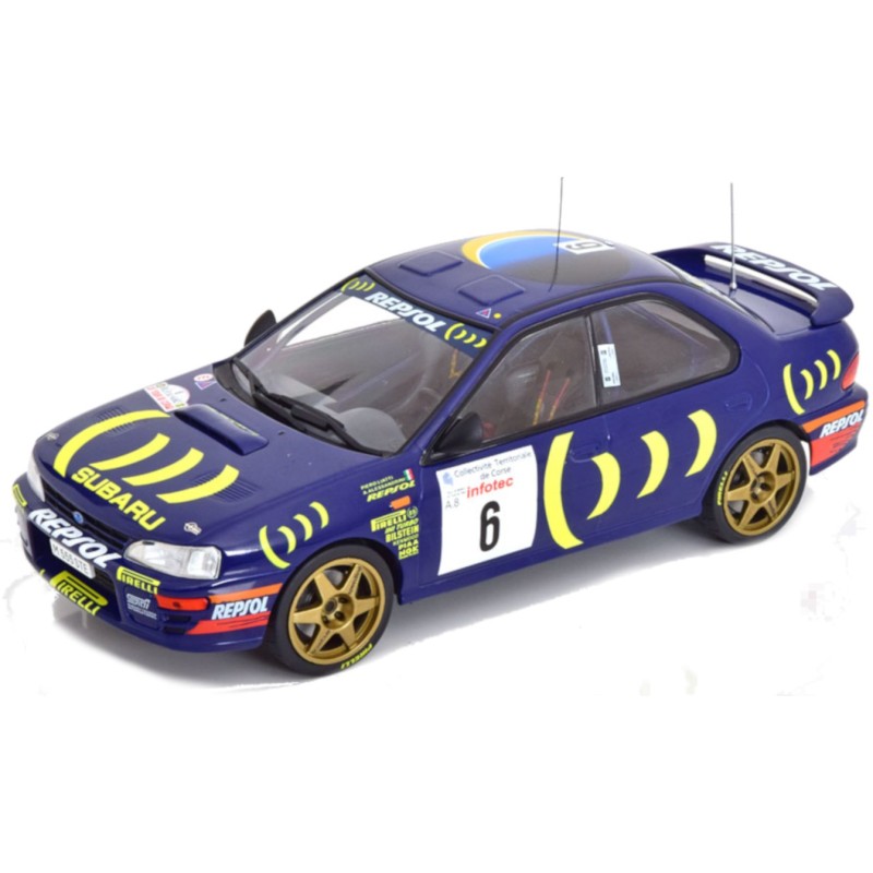 1/18 SUBARU Impreza 555 N°6 Tour de Corse 1995 SUBARU