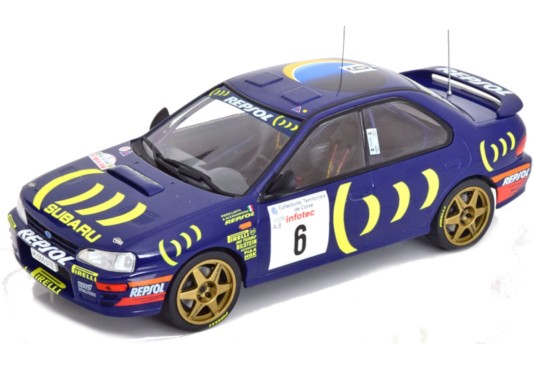 1/18 SUBARU Impreza 555 N°6 Tour de Corse 1995 SUBARU