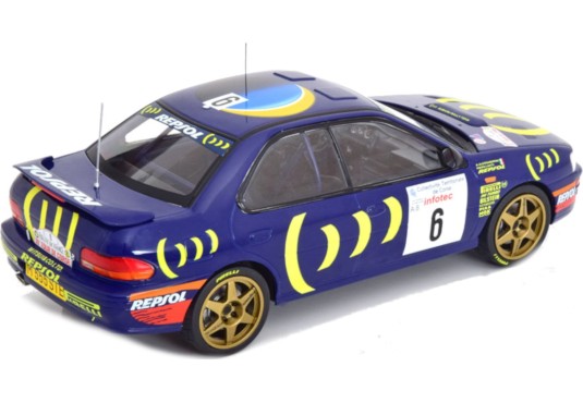 1/18 SUBARU Impreza 555 N°6 Tour de Corse 1995 SUBARU