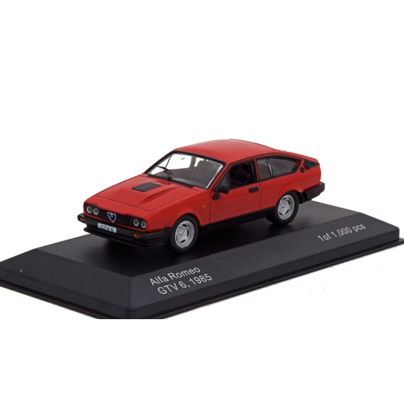 1/43 ALFA ROMEO GTV6 1985 ALFA ROMEO 1/43 ALFA ROMEO GTV6 1985 ALFA ROMEO
