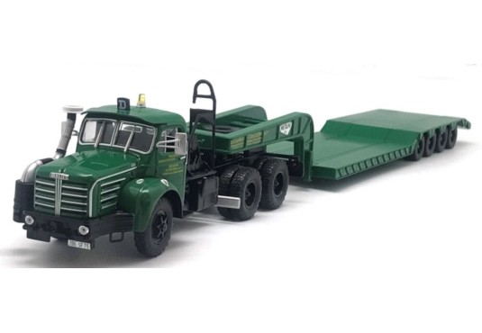 1/43 BERLIET TBO Semi-Remorque Porte Engins "Dessirier & Zucconi" BERLIET