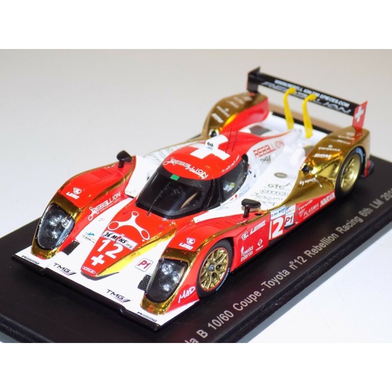 1/43 LOLA B 10/60 Rebellion N°12 Le Mans 2011 LOLA 1/43 LOLA B 10/60 Rebellion N°12 Le Mans 2011 LOLA