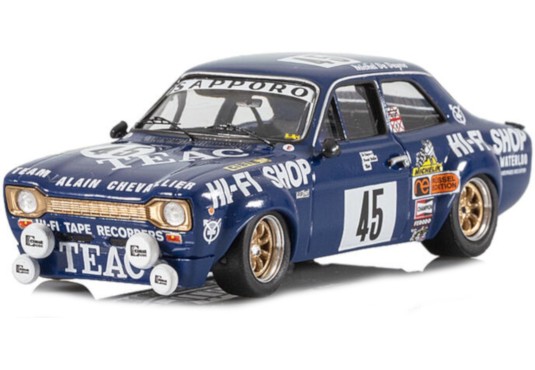 1/43 FORD Escort MKI N°45 24 H Spa Francorchamps 1975 FORD