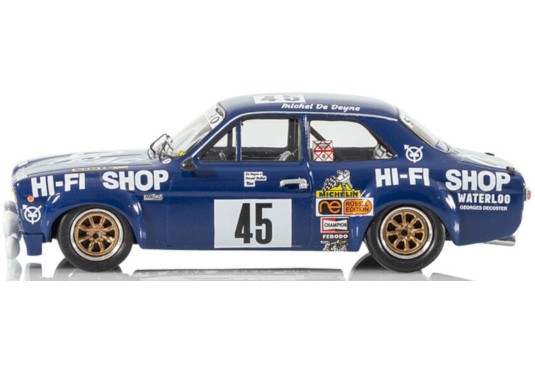 1/43 FORD Escort MKI N°45 24 H Spa Francorchamps 1975 FORD