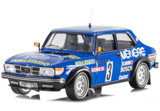 1/43 SAAB 99 N°3 Rallye Suède 1981 SAAB