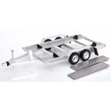 1/18 REMORQUE Porte voiture double essieux DIVERS